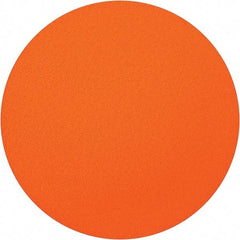 Norton - 20" Diam, 60 Grit Ceramic Adhesive PSA Disc - Coarse Grade, Orange, Y Weighted Backing, Flexible - Industrial Tool & Supply