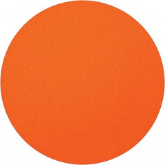Norton - 20" Diam, 80 Grit Ceramic Adhesive PSA Disc - Coarse Grade, Orange, Y Weighted Backing, Flexible - Industrial Tool & Supply