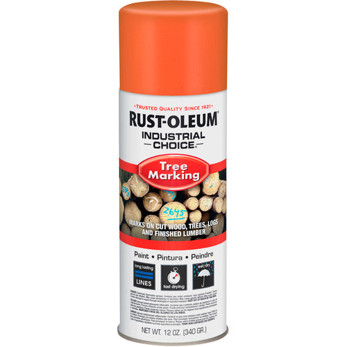 Wet/Dry Tree Marking-Fluorescent Orange Spray Paint