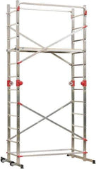 Hailo - Base Section Narrow Span Scaffolding - 5 Ft. Long, 330 Lbs. per Sq. Ft. Duty Rating - Industrial Tool & Supply