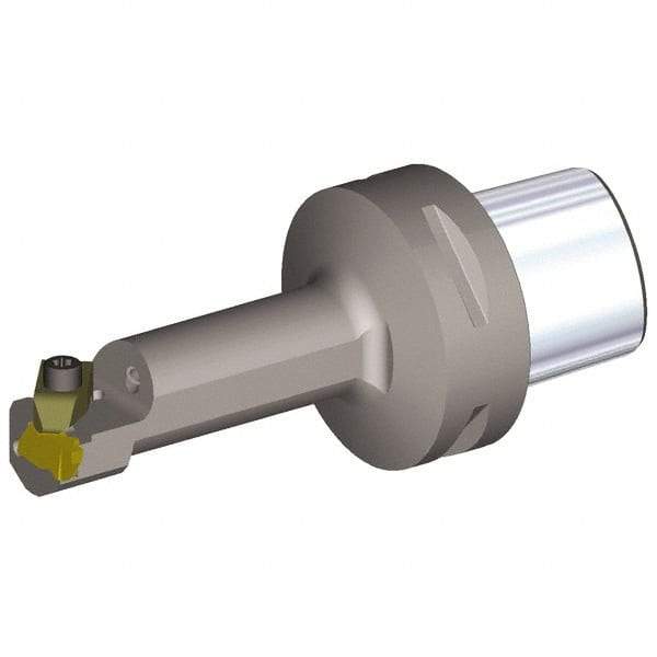 Kennametal - Insert Style NG 3L, 110mm Head Length, Right Hand Cut, Internal Modular Threading Cutting Unit Head - System Size PSC63, 17mm Center to Cutting Edge, Series Top Notch - Industrial Tool & Supply