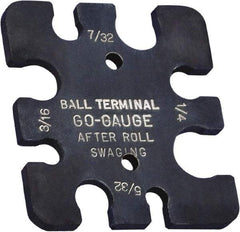 Loos & Co. - 5/32 to 1/4 Inch Range, Wire and Sheet Metal Gage - Use with Ball Terminals - Industrial Tool & Supply