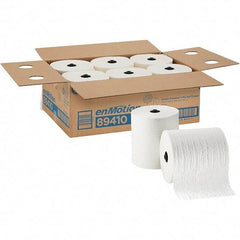 Georgia Pacific - Hard Roll of 1 Ply White Paper Towels - 8-1/4" Wide, 425' Roll Length - Industrial Tool & Supply