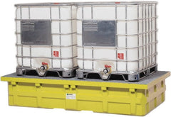 Enpac - IBC Sumps, Platforms & Decks Type: IBC Pallet Number of Totes: 2 - Industrial Tool & Supply