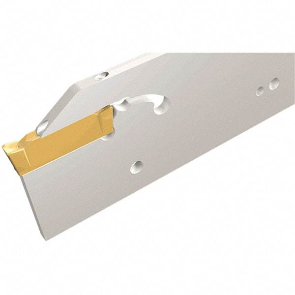 Iscar - External Thread, 150mm OAL, Left Hand Indexable Grooving Cutoff Toolholder - 20mm Shank Height x 20mm Shank Width, DGN Insert Style, DGT Toolholder Style, Series Do-Grip - Industrial Tool & Supply