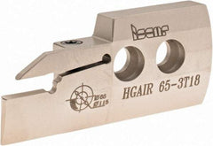 Iscar - 3" Groove Width, 18mm Max Depth of Cut, Right Hand Cut, HGAI Indexable Grooving Blade - GRIP, GRIP (Full Radius), HGN-C, HGN-J, HGN-UT Insert Style, Series Heliface - Industrial Tool & Supply