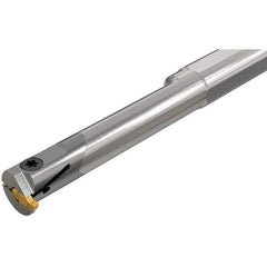 Iscar - 16mm Min Bore Diam, 160mm OAL, 16mm Shank Diam, GEHI-SC Indexable Boring Bar - 70mm Max Bore Depth, GEPI Insert, Screw Holding Method - Industrial Tool & Supply