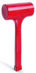 64 oz Dead Blow Hammer- 2-5/8'' Head Diameter Coated Steel Handle - Industrial Tool & Supply