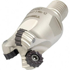 Iscar - 40mm Cutting Diam, 6mm Max Depth of Cut, Modular Connection Indexable Copy End Mill - 4 Inserts, RCMT/RCCT-MO, RCMT/RCMW/RCCW-FW, RCMW/RCCW-MO Insert, ERW-M Toolholder, Through Coolant - Industrial Tool & Supply