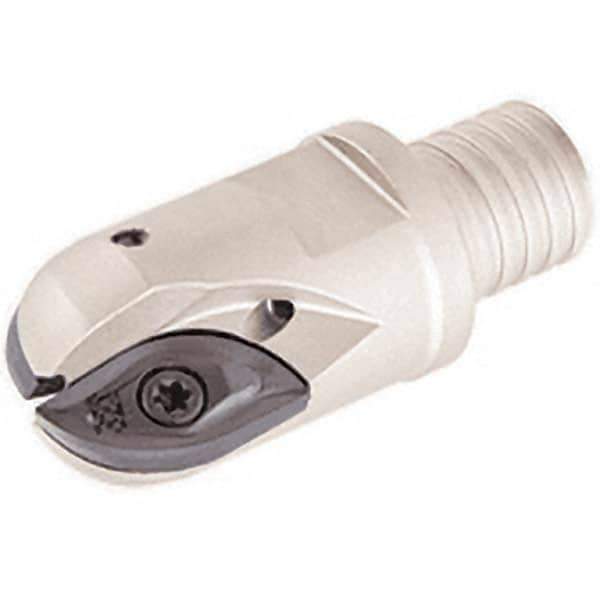 Iscar - 25mm Cut Diam, 20mm Max Depth of Cut, 57mm OAL, Indexable Ball Nose End Mill - 40mm Head Length, T15 Modular Connection, BCM-MM Toolholder, BCR Insert - Industrial Tool & Supply