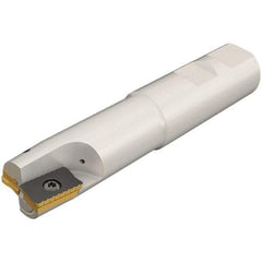 Iscar - 32mm Cut Diam, 18mm Max Depth of Cut, 32mm Shank Diam, 240mm OAL, Indexable Square Shoulder End Mill - P290 AC.T 1806.. Inserts, Cylindrical Shank, 0° Lead Angle, Through Coolant, Series MillShred - Industrial Tool & Supply