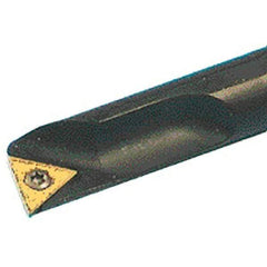 Iscar - 11mm Min Bore Diam, 125mm OAL, 10mm Shank Diam, A-STLP Indexable Boring Bar - 18mm Max Bore Depth, TP.. 1102.. Insert, Screw Holding Method - Industrial Tool & Supply