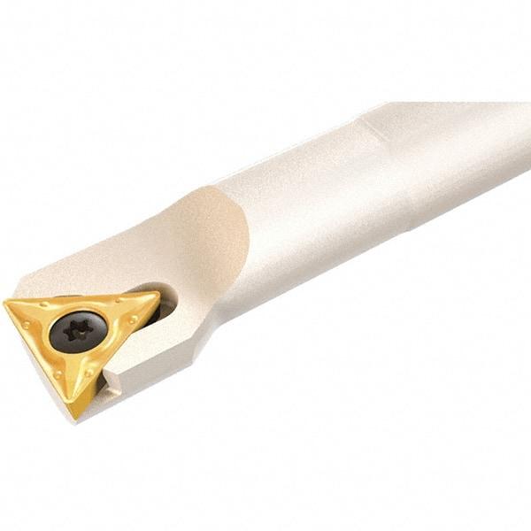 Iscar - 13mm Min Bore Diam, 125mm OAL, 10mm Shank Diam, S-STFC Indexable Boring Bar - 29mm Max Bore Depth, Screw Holding Method - Industrial Tool & Supply