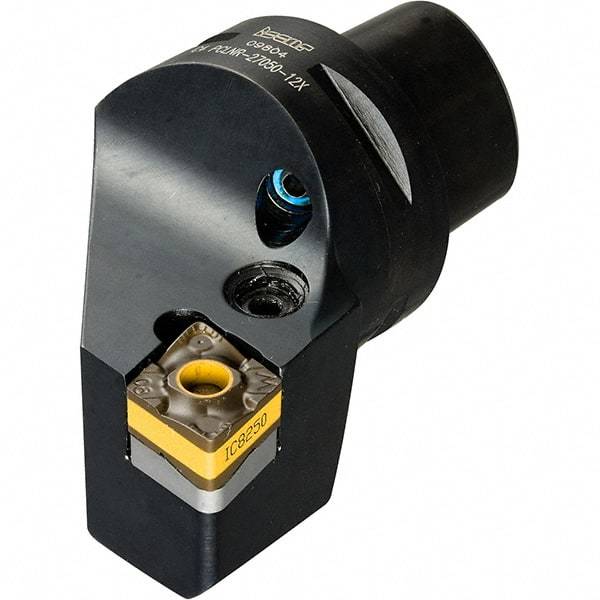 Iscar - Right Hand Cut, Size C5, CNMX Insert Compatiblity, External Modular Turning & Profiling Cutting Unit Head - 35mm Ctr to Cutting Edge, 60mm Head Length, Through Coolant, Series Heliturn - Industrial Tool & Supply