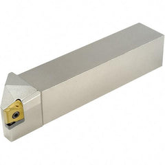 Iscar - SLAN, Left Hand Cut, 1-1/4" Shank Height x 1-1/4" Shank Width, Negative Rake Indexable Turning Toolholder - 6" OAL, LNMX Insert Compatibility, Series Heliturn - Industrial Tool & Supply