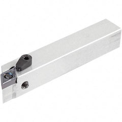 Iscar - PDAC, Left Hand Cut, 90° Lead Angle, 0.62" Shank Height x 0.62" Shank Width, Neutral Rake Indexable Turning Toolholder - 4" OAL, DC..070.. Insert Compatibility, Series Isoturn - Industrial Tool & Supply