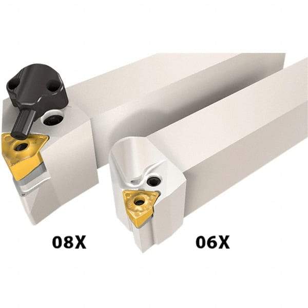 Iscar - PWLN, Right Hand Cut, 25mm Shank Height x 25mm Shank Width, Negative Rake Indexable Turning Toolholder - 150mm OAL, WNM.. Insert Compatibility, Series Isoturn - Industrial Tool & Supply