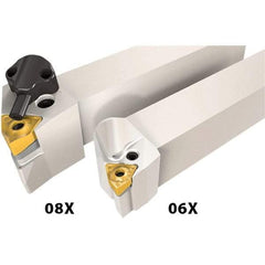 Iscar - PWLN, Right Hand Cut, 25mm Shank Height x 25mm Shank Width, Negative Rake Indexable Turning Toolholder - 150mm OAL, WNM.. Insert Compatibility, Series Isoturn - Industrial Tool & Supply
