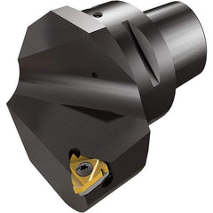 Iscar - Multiple Insert Styles, 60mm Head Length, Right Hand Cut, External Modular Threading Cutting Unit Head - System Size C5, 35mm Center to Cutting Edge, Series IscarThread - Industrial Tool & Supply