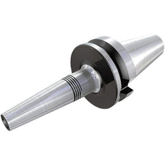 Iscar - 4mm Hole Diam, BT40 Taper Shank Shrink Fit Tool Holder & Adapter - 112mm Projection, 10mm Nose Diam, 18mm Clamping Depth, 25,000 RPM, Through Coolant - Exact Industrial Supply