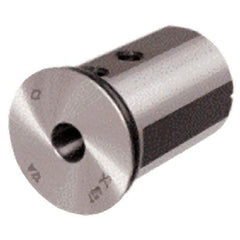 Iscar - 10mm Bore Diam, 40mm Shank Diam, Boring Bar Sleeve - 66mm OAL, 66mm Bore Depth - Exact Industrial Supply