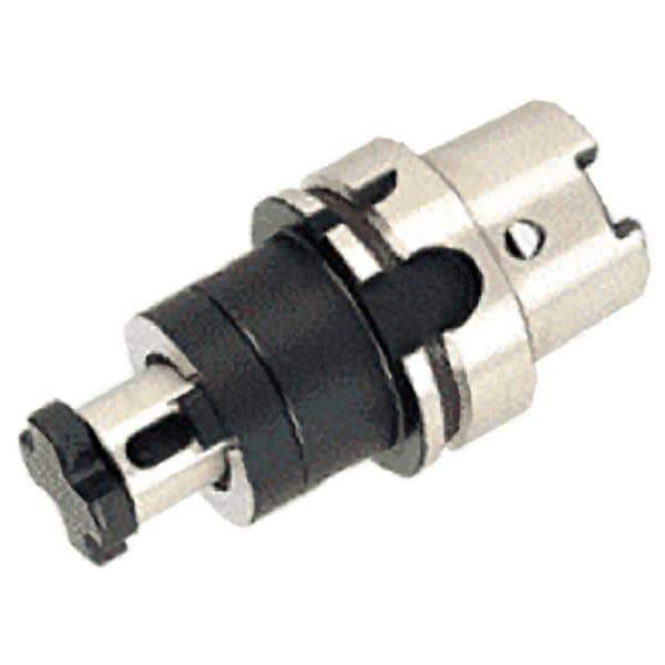 Iscar - HSK100A Taper Shank 22mm Pilot Diam Shell Mill Holder - 60mm Flange to Nose End Projection, 40mm Nose Diam, Through-Spindle Coolant - Exact Industrial Supply