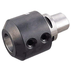 Iscar - C8 Modular Connection 6mm Hole End Mill Holder/Adapter - 63/64" Nose Diam, 70mm Projection, Through-Spindle Coolant - Exact Industrial Supply