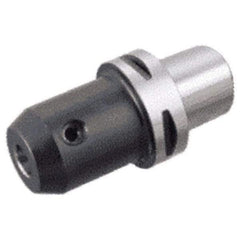 Iscar - 0.3937" Inside Hole Diam, 2.5591" Projection, Whistle Notch Adapter - 1.378" Body Diam, Modular Connection Shank, Through Coolant - Exact Industrial Supply