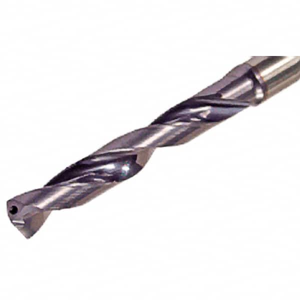 Iscar - 13.1mm Solid Carbide Jobber Drill - Industrial Tool & Supply