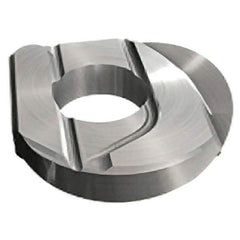 Iscar - HBRD250 QF Grade IC908 Carbide Milling Insert - TiAlN Finish, 5.4mm Thick, 25mm Inscribed Circle, 12.5mm Corner Radius - Industrial Tool & Supply