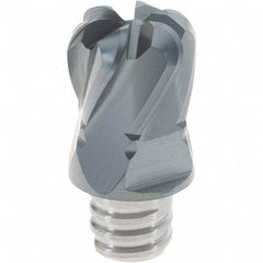 Iscar - MM ETRT08 IC908 Grade Carbide End Mill Milling Tip Insert - TiAlN Coated, 6 Flutes, 0.5" Cut Diam, 0.27" Depth of Cut, 0.65" Extension, 1/8" Cnr Rad, 30° Helix Angle - Industrial Tool & Supply