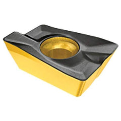 Iscar - HM90 ADCT150516 T Grade IC380 Carbide Milling Insert - TiCN/TiN Finish, 0.2303" Thick, 1.6mm Corner Radius - Industrial Tool & Supply