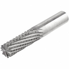 Iscar - 10mm Diam, End Mill End, Solid Carbide Diamond Pattern Router Bit - Right Hand Cut, 2-53/64" OAL, Use on Composite - Industrial Tool & Supply