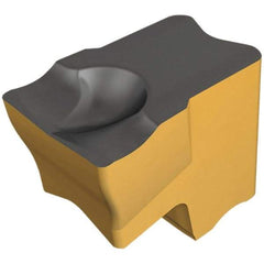 Iscar - TAG4 J IC5400 Grade, 0.157" Cutting Width, Carbide Cutoff Insert - Neutral Lead Angle, 0.009" Cnr Rad, TiCN/Al2O3/TiN Coated, Single End - Industrial Tool & Supply