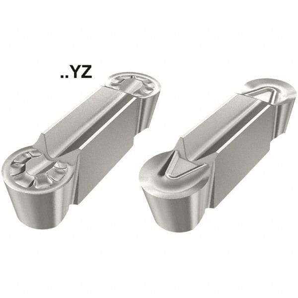 Iscar - 8040FSPA Grade ID5, 8mm Cutting Width Polycrystalline Diamond (PCD) Grooving Insert - 3.99mm Max Depth of Cut, Neutral, 3.99mm Corner Radius - Industrial Tool & Supply