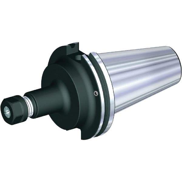 Kennametal - 0.5mm to 13mm Capacity, 2-1/2" Projection, CVKV40 Taper Shank, ER20 Collet Chuck - Through-Spindle & DIN Flange Coolant - Exact Industrial Supply