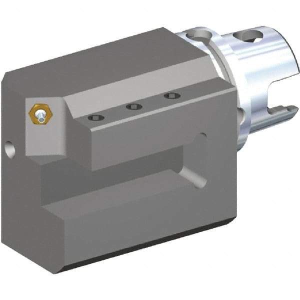 Kennametal - Right Hand Cut, Size KM80ATC, Modular Turning & Profiling Cutting Unit Head - 170mm Head Length, Through Coolant - Industrial Tool & Supply