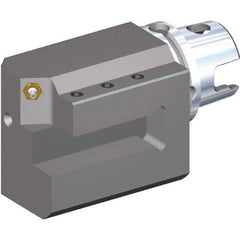 Kennametal - Right Hand Cut, Size KM80ATC, Modular Turning & Profiling Cutting Unit Head - 170mm Head Length, Through Coolant - Industrial Tool & Supply