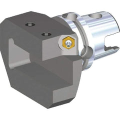 Kennametal - Left Hand Cut, Size KM80TS, Modular Turning & Profiling Cutting Unit Head - 73mm Head Length, Through Coolant - Industrial Tool & Supply
