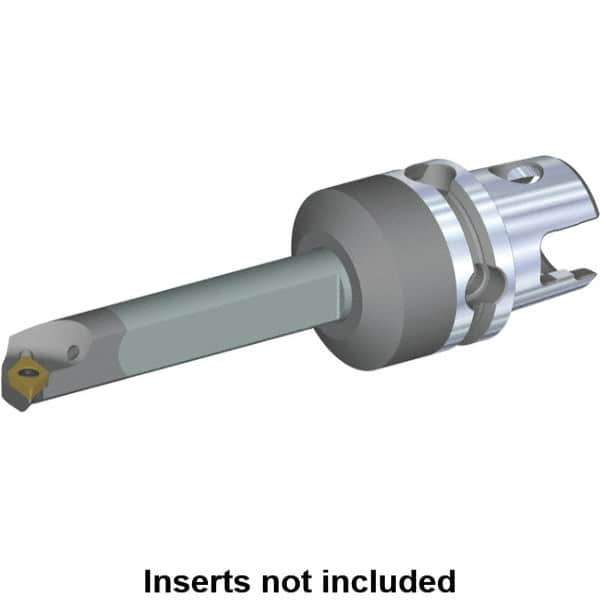 Kennametal - Right Hand Cut, 20mm Min Bore Diam, Size KM50 Carbide Modular Boring Cutting Unit Head - 3.1496" Max Bore Depth, Through Coolant, Compatible with DP.. - Industrial Tool & Supply