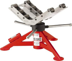 Ridgid - 6" to 24" Pipe Capacity, Adjustable Pipe Stand - 16" to 31" High, 4,500 Lb Capacity - Industrial Tool & Supply
