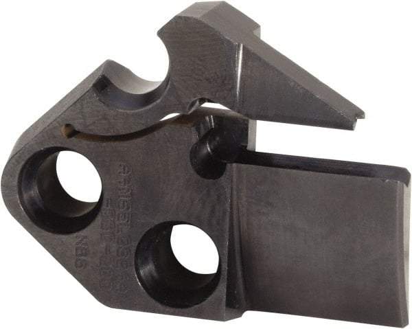 Kennametal - 6mm Groove Width, 24mm Max Depth of Cut, Left Hand Cut, A4M-A Indexable Grooving Blade - 6 Seat Size, A4G0600M06P04GMP Insert Style, Series A4 - Industrial Tool & Supply