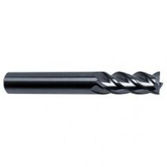 3/4" Dia. - 4" OAL - 4 FL Variable Helix Bright Carbide End Mill - Industrial Tool & Supply