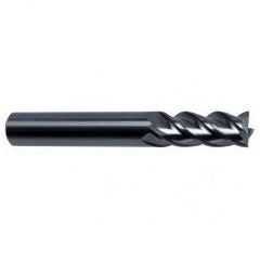 3/4" Dia. - 4" OAL - 4 FL Variable Helix Bright Carbide End Mill - Industrial Tool & Supply