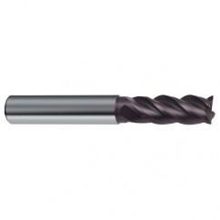 1/4" Dia. - 2-1/2" OAL - 4 FL Variable Helix Firex Carbide End Mill - Industrial Tool & Supply