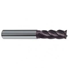 1/4" Dia. - 2-1/2" OAL - 4 FL Variable Helix Firex Carbide End Mill - Industrial Tool & Supply