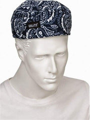 Ergodyne - Size Universal, Cooling Skull Cap - Polyester, Navy Blue - Industrial Tool & Supply