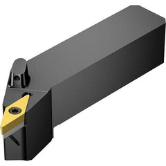 Sandvik Coromant - Right Hand Cut, -3° Lead Angle, 25mm Shank Height x 25mm Shank Width, Neutral Rake Indexable Turning Toolholder - VBMT 16 04 08 Insert Compatibility, Series CoroTurn 107 - Industrial Tool & Supply