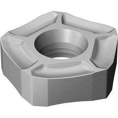 Sandvik Coromant - 357R2408 PM Grade 1130 Carbide Milling Insert - AlTiCrN Finish, 7.94mm Thick, 24.4mm Inscribed Circle, 1mm Corner Radius - Industrial Tool & Supply