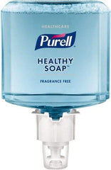 PURELL - 1,200 mL Bottle Foam Soap - Clear, Fragrance Free Scent - Industrial Tool & Supply